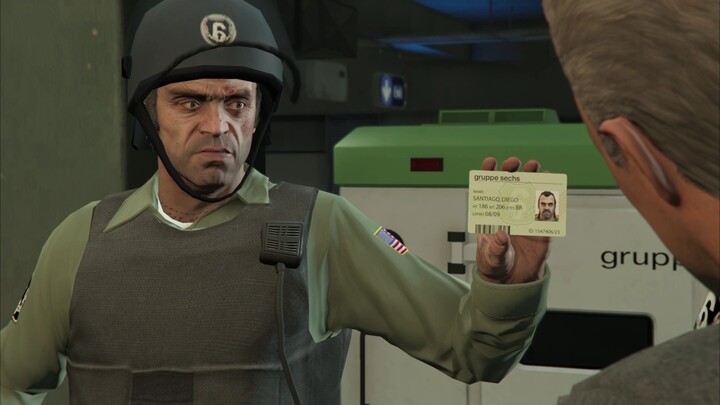I said, why do you look so familiar? #GTA Bank Manager
