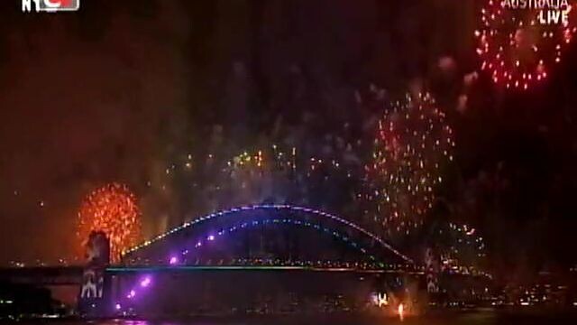 ABC Australia - Sydney New Year's Celebration 2024 aircheck