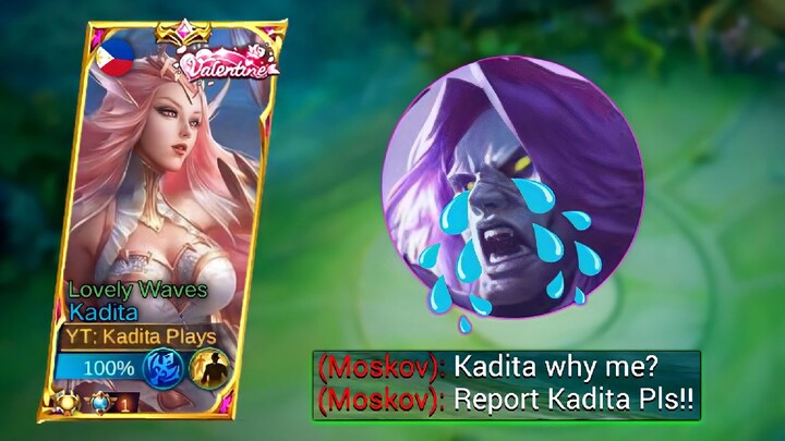MOSKOV CAN'T REACT TO THIS TARGET LOCK MOVE 1 HIT COMBO BUILD! | KADITA BEST BUILD 2023