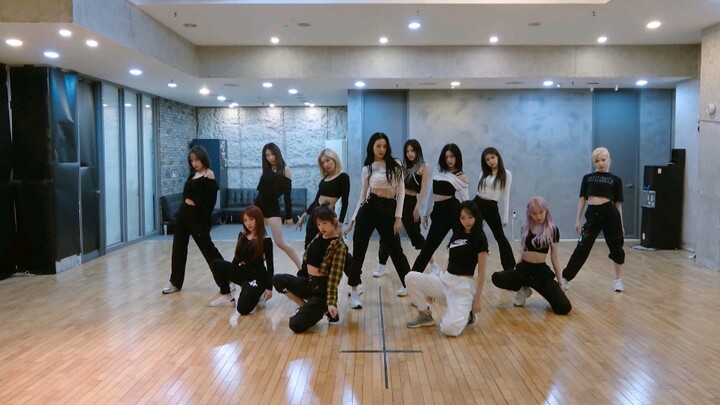 201218 Toàn bộ thành viên đều là mỹ nữ IZONE – Phiên bản phòng tập của ca khúc phụ trong mini album 