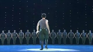 军人内部舞蹈我也是第—次见，太厉害了~