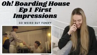 WHAT AN ACTION PACKED START!! Oh Boarding House Episode 1 BL Korean | Reaction/Commentary
