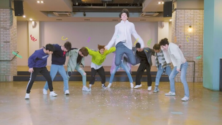 PENTAGON "春雪(Spring Snow)" 练习室 看狗狗们在线发疯