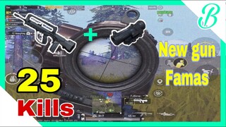 TEST FAMAS | BERYL M762 X6 LIKE HACKER | AUTO MATCHING #7 | BONG BONG | PUBG MOBILE