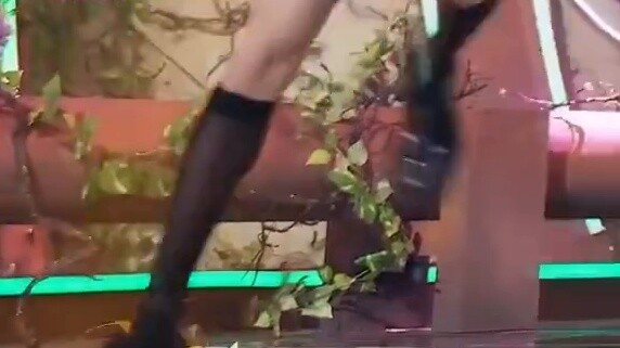 Beautiful long legs with black silk calf socks are a gift to me｜Cui Ranjun｜Leg straight shot/calf so