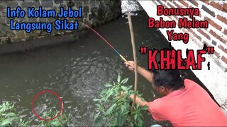 Strike Ikan Bawal Bertubi-Tubi Di Selokan Ini || Kolam Jebol Lagi Broo