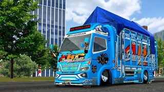 SHARE!!? MOD BUSSID TRUK CANTER ABC "BUNGA CABE"||SUPENSI EMPUK LINK MEDIAFIRE NO PW??!!