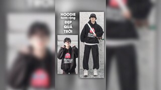 Hoodie form rộng đẹp quá trời