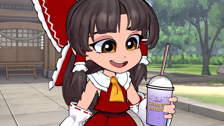 [Teks bilingual Touhou Project I] Reimu: Apa ini? Meninggal!