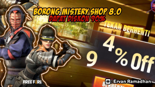 BORONG MYSTERY SHOP 8.0 DAPAT DISKON 90% - GARENA FREE FIRE