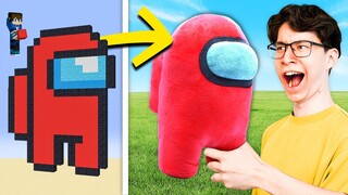 Minecraft, But Anything You Build, Becomes REAL!