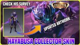 Hayabusa Collector 2021 or 2022 Skin Updated Artwork | MLBB