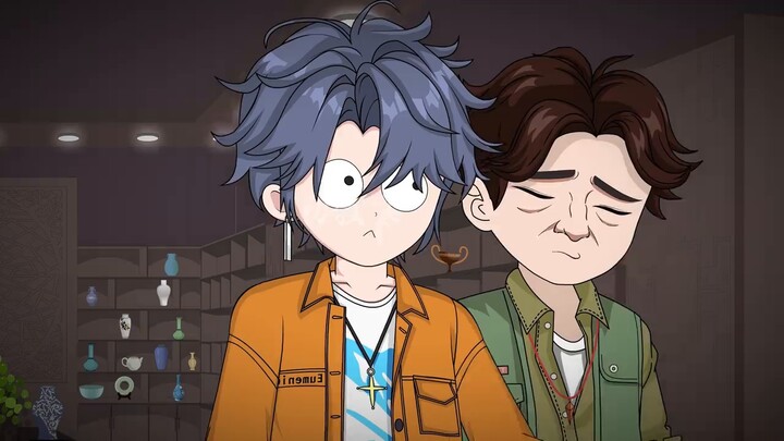 ลุงหลี่ ทำไมปากคุณถึงแตกไปถึงด้านหลังหัวล่ะ?