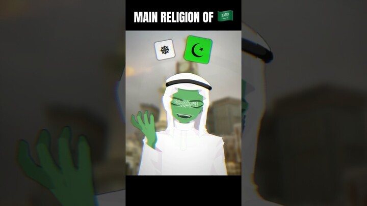 🙏MAIN RELIGION OF... #countryhumans #xane