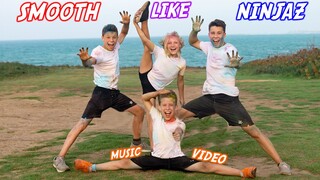 Smooth Like Ninjas! Ninja Kidz Music Video (BTS Parody)