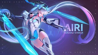 Skin Spotlight | Airi: Heavenly Striker | Arena of Valor - TiMi