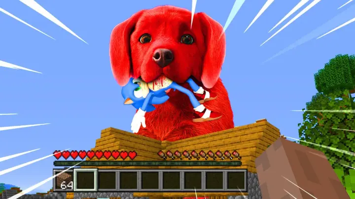 CLIFFORD THE BIG RED DOG ATE SONIC! (Ps5/XboxSeriesS/PS4/XboxOne/PE/MCPE)