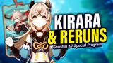 KIRARA DETAILS + RERUN BANNERS! 3.7 Special Program Livestream Reaction | Genshin Impact