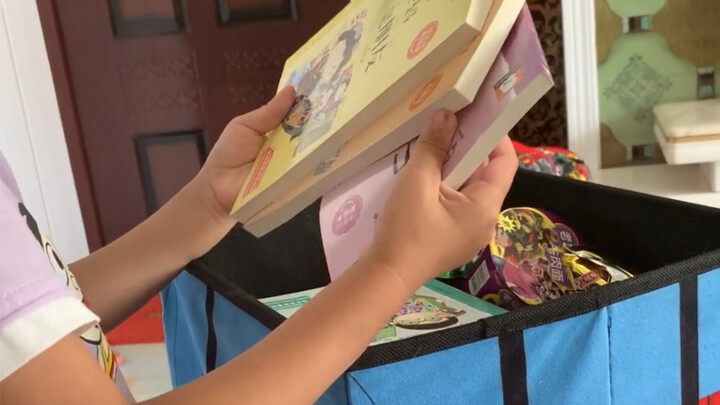 I sent a six-year-old gamer friend half a box of books, and all he said was two happy words: "Thanks