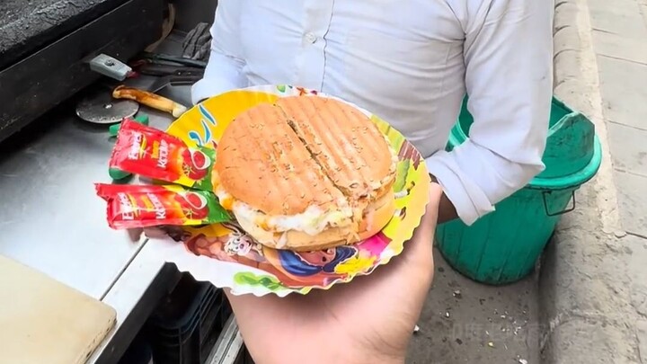 60-Rupee Ultra-Luxury Indian Three-Story Burger