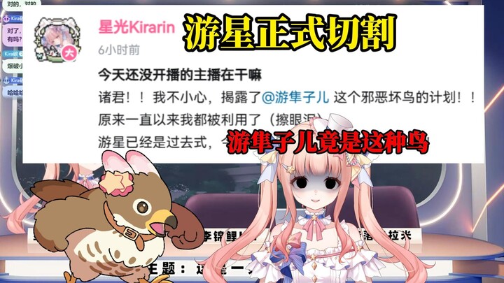【星光kirarin】原来我只是你的垫脚石，这只鸟怎么这么坏啊！！！！