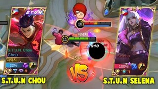 DAKZY STUN CHOU vs STUN SELENA TOP 6 GLOBAL! | WHO WIN?