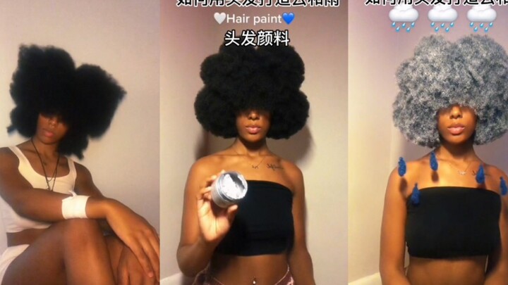 Hình học phi Euclid: Làm thế nào để tạo ra mây và mưa bằng tóc