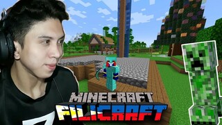 FILICRAFT GUMAWA AKO NG CREEPER FARM para sa NEW YEAR (FILIPINO MINECRAFT SMP)