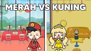 Merah VS Kuning Di Toca Boca!