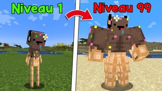 Finir Minecraft mais plus je mange plus je suis MUSCLÉE..