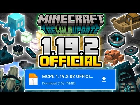 DOWNLOAD MINECRAFT PE VERSI 1.19.2 BISA LOGIN XBOX DAN MAIN SERVER, MCPE 1.19.2.02 Official