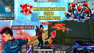 MATCH PENENTUAN EVOS MR.05 DITINGGAL SOLO VS SQUAD FINAL FFIM 2021 SPRING