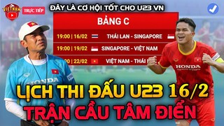 Lịch Thi Đấu u23 AFF Cup Hôm Nay 16/2: Trận Cầu Tâm Điểm, u23 Việt Nam Nhận Tin Vui