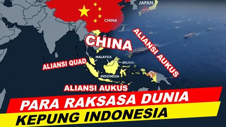 WASPADA  !! NUKLIR KEPUNG INDONESIA DARI 4 PENJURU MATA ANGIN