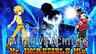 MIRAGE FAFNIR VS UNION ACHILLES! BEYBLADE BURST SUPERKING/RISE/TURBO