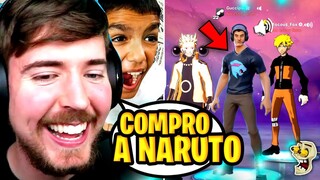 ME HAGO PASAR POR MRBEATS Y COMPRO LA NUEVA SKIN DE NARUTO! 😱💸💸💸 *SKIN DE MRBEAST*