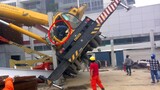 TOP Extreme Dangerous Idiots Excavator Skills - Crane Fails Compilation - Bulldozers Climbing Skills