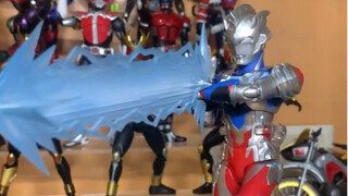 Zeta Alpha Armor Transformation (SHF Ultraman Version)