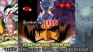 REVIEW OP 1116 - SEBUAH RENCANA KEMATIAN!! MENCURI RED LINE NEGERI LUNARIAN!!! REVIEW ONE PIECE 1116