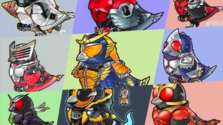 If the main rider of the Heisei 20th Century becomes a sparrow