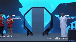 SHIXUNYAO/HUANGYOUZHENG-WTT Contender Muscat 2025-TRAO GIẢI