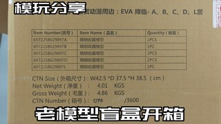 【e鸽模玩】老模型盲盒开箱！