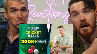 DIFFERENT TYPES OF CRICKET BALLS I BRETT LEE TV I REACTION!!