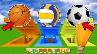 จะเกิดอะไรขึ้น? ถ้ามี บ้านสนามกีฬา⚽🏀 ในมินิเวิลด์| MINIWORLD เเข่งสร้าง