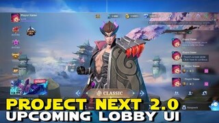 PROJECT NEXT 2.0 UPCOMING NEW LOBBY UI DESIGNS | MOBILE LEGENDS NEW UPDATE!