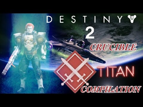 TITAN TAKEDOWNS! (Destiny 2 crucible compilation)