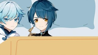 Xingqiu: Stay at Chongyun's house for ten days and half a month [Live a smooth and flowing life]