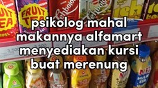 kursi alfamart emang bisa ngelepas stres, tapi kalau kaya gini gimana?