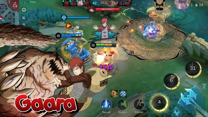 New Skin Gaara Paling Keren, Full Effect Pasir dan Bijuu Shukaku 🌪️