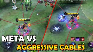 META HAYABUSA & NATAN VS MAGIC CABLES | MLBB